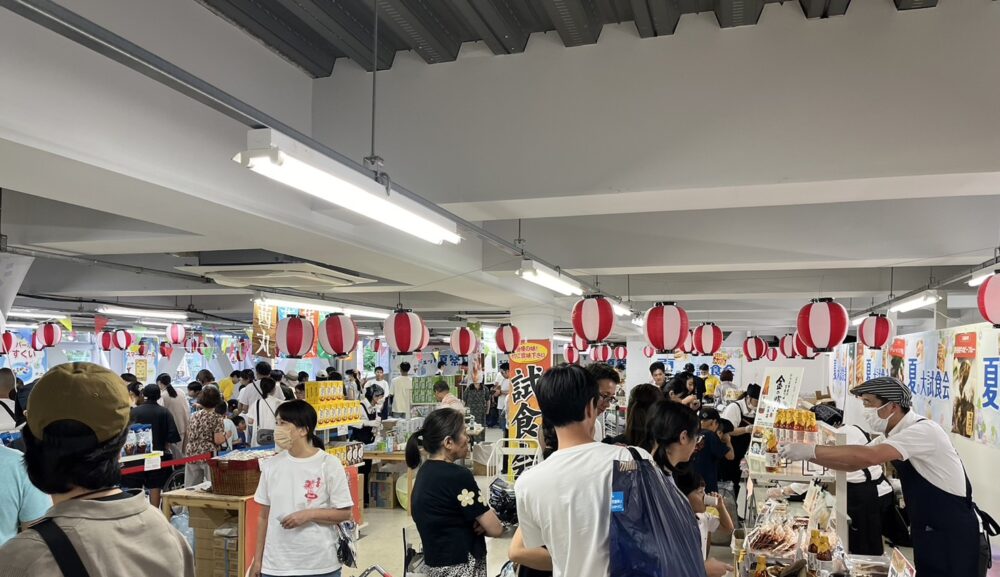 萬栄グループ｜箕面ジェットでの夏のイベント大試食会実施中！